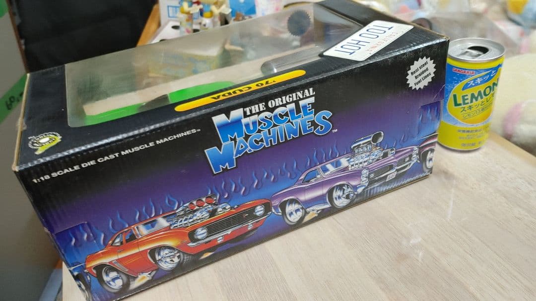 Muscle Machines 70 Cuda 1:18スケール 新品未開封