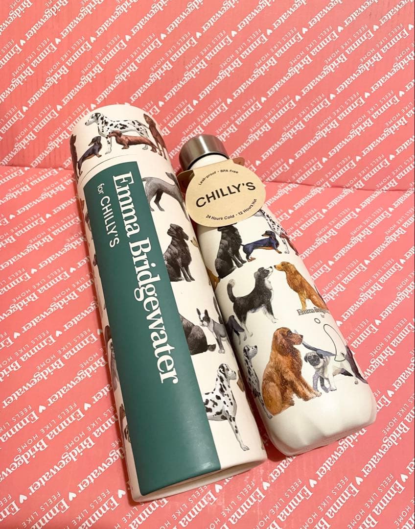 Emma Bridgewater わんちゃん柄　ステンレスボトル