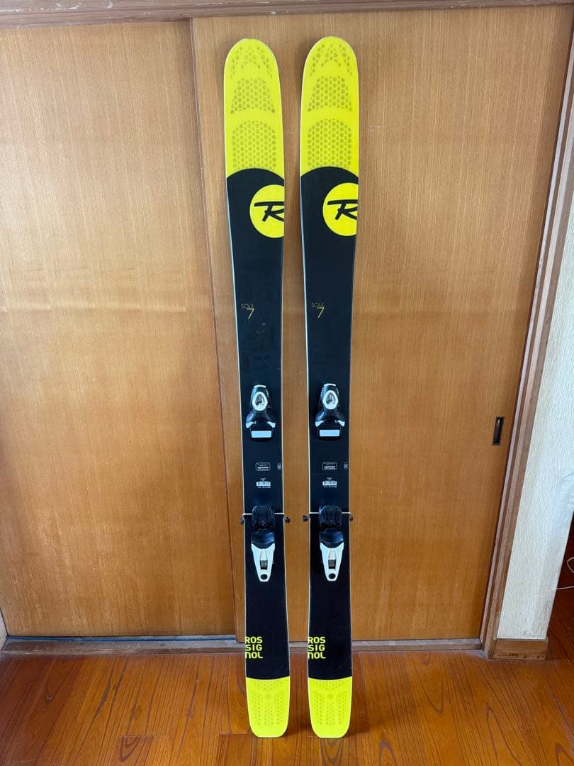 Rossignol Soul 7 スキー 黒/黄180cm