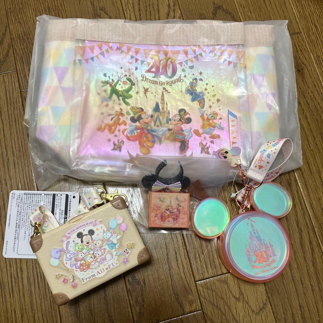東京ディズニーランド40周年　スーベニア＆スナックケース