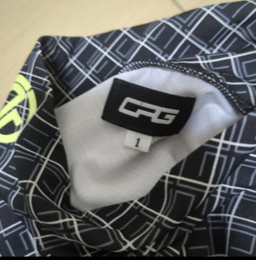 ★新品★CPG GOLF　モノグラムコンプレッション　モックネック　1