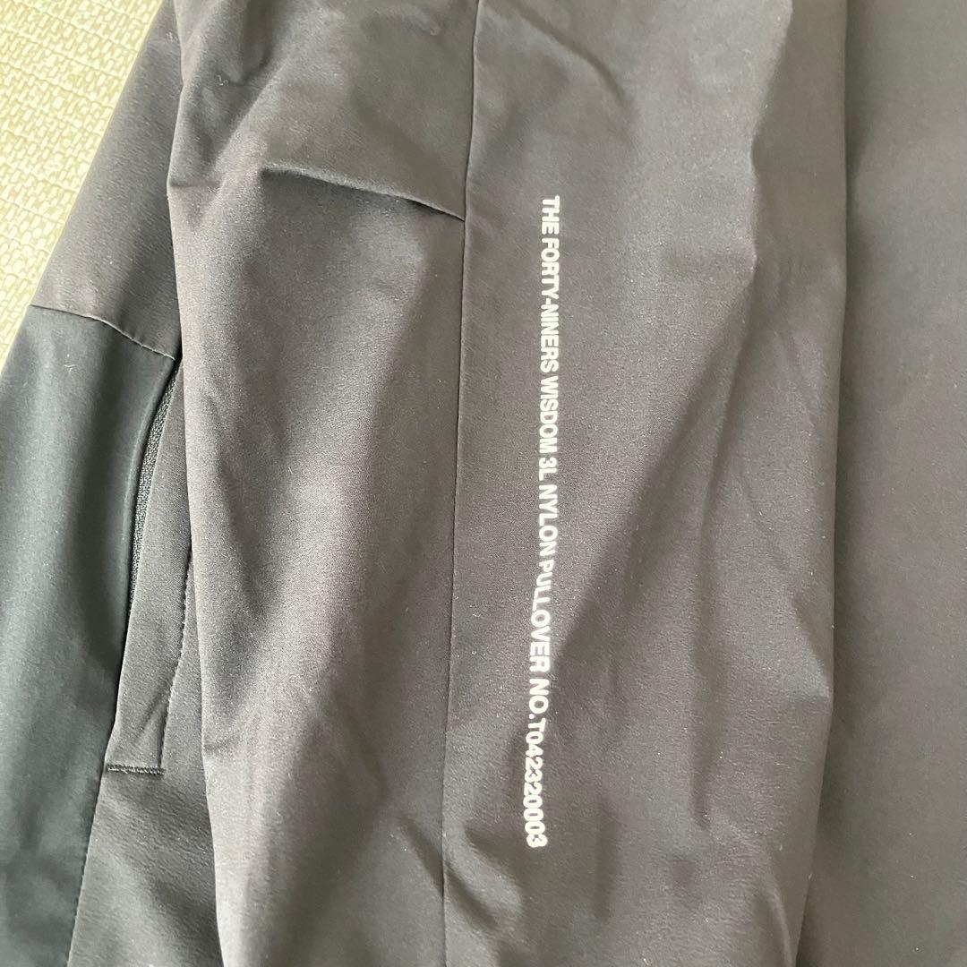 【極美品】TFW49 3L NYLON PULLOVER ブラック L