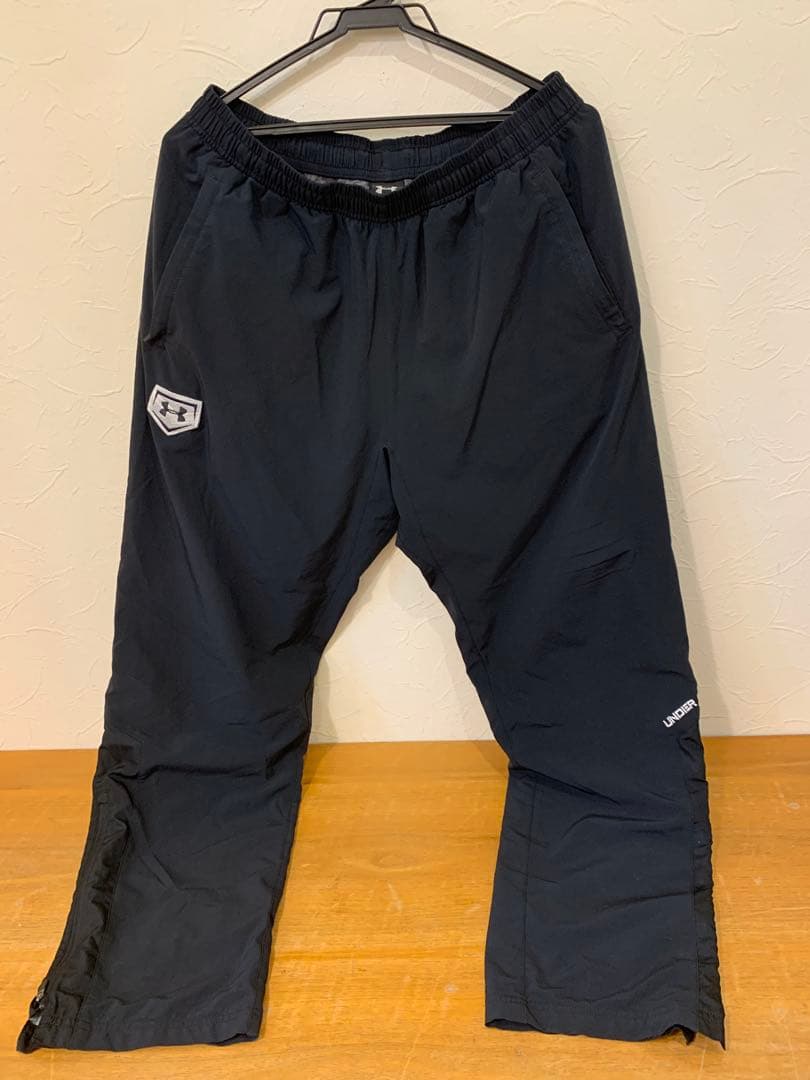 N0303-10★野球 練習パンツ ジャージ ZETT UNDERARMOUR