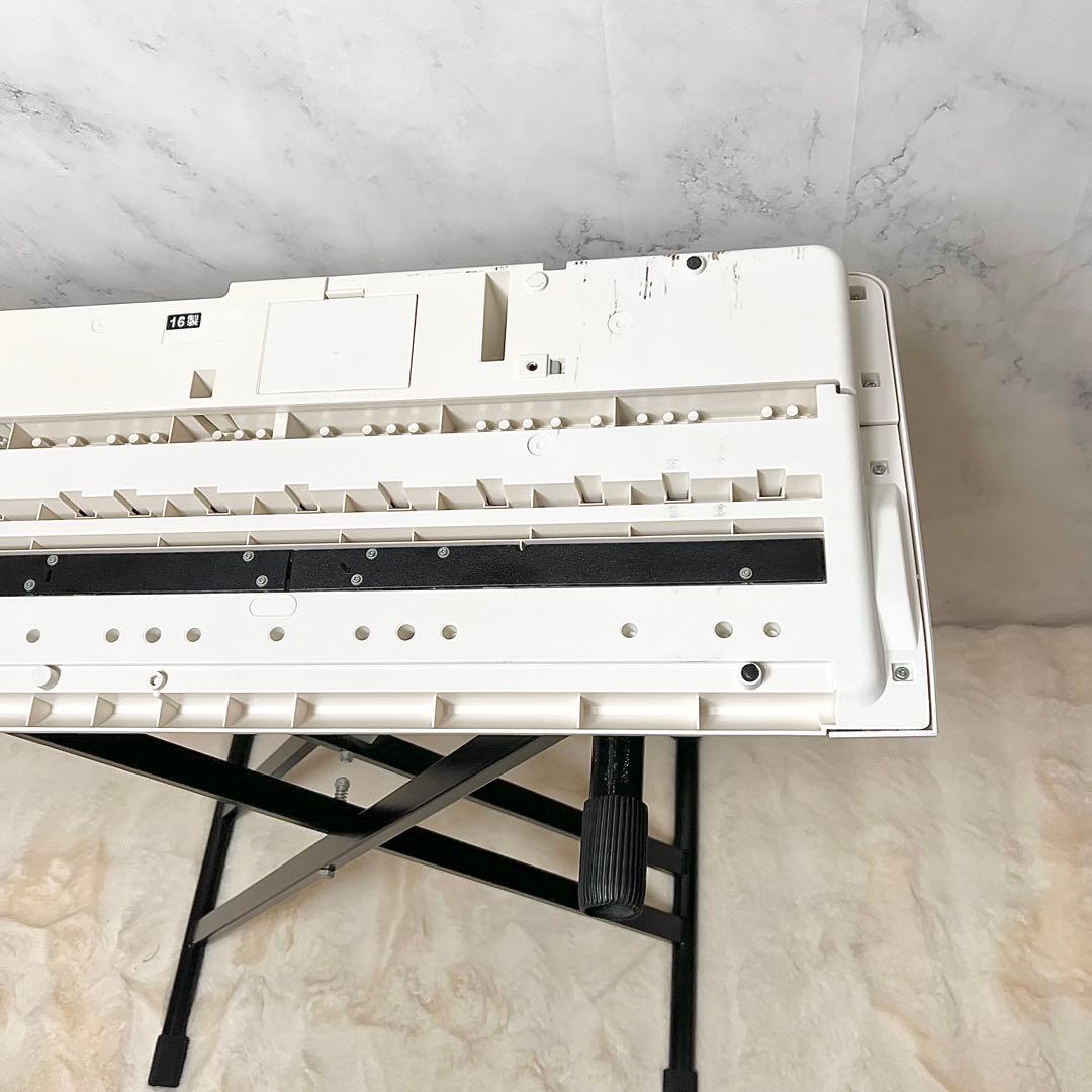 【動作確認済】CASIO LK-122 光ナビ スタンド付