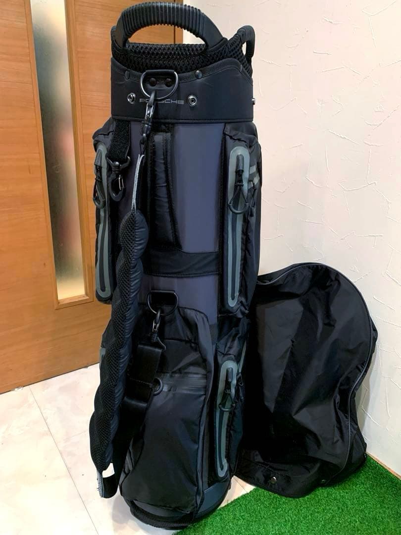 美品　ポルシェ　PORSCHE 軽量　撥水　キャディバッグ