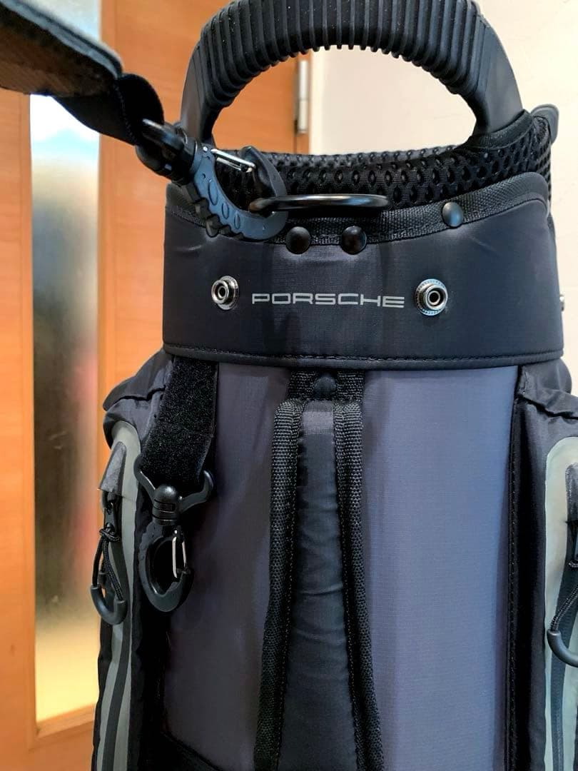 美品　ポルシェ　PORSCHE 軽量　撥水　キャディバッグ