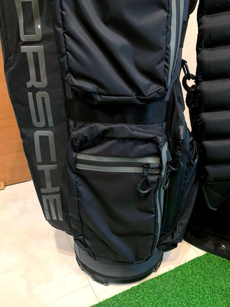 美品　ポルシェ　PORSCHE 軽量　撥水　キャディバッグ