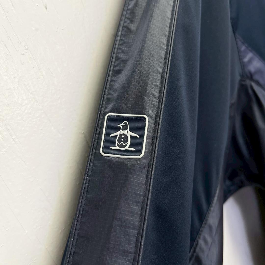 古着 Munsingwear レディースゴルフ ネイビー ジャケットL 0147