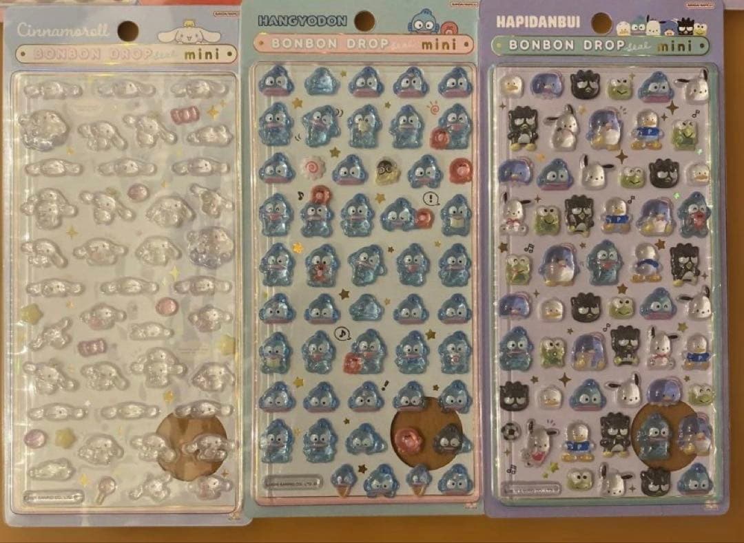 【正規品】サンリオmini BONBON DROP ７種セット　即日発送　匿名