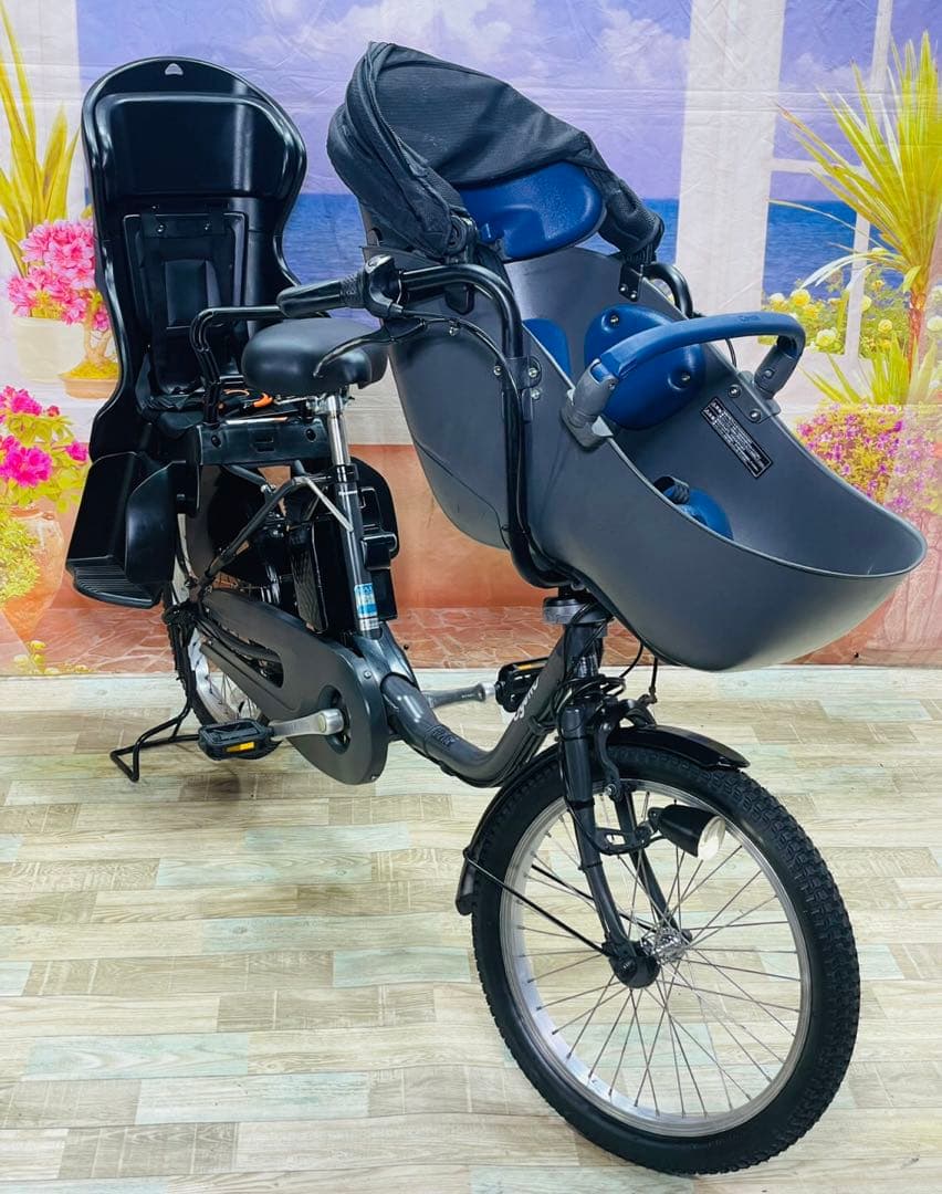 2019年！ギュットクルームDX16AH！⭐️子供乗せ電動アシスト自転車Y3549