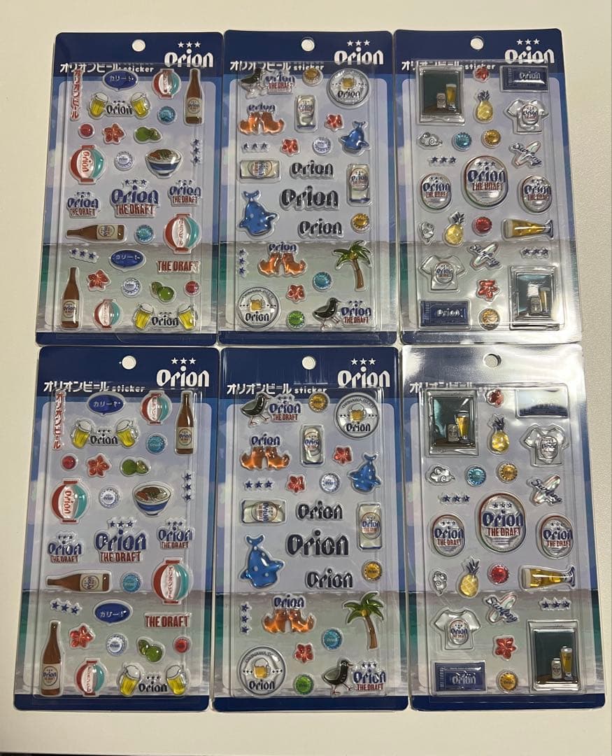 正規品　沖縄限定　オリオンビールステッカー　ドロップ