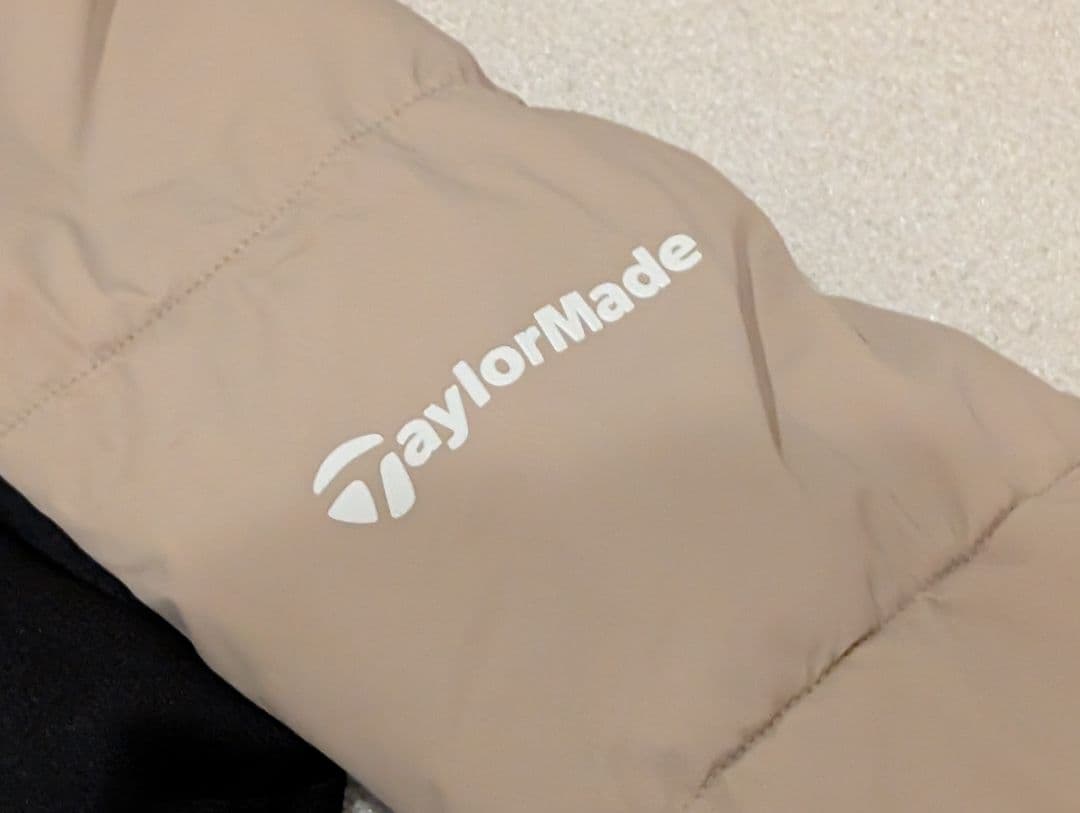 TaylorMade ゴルフレディースアウター ベージュ/ブラック　Sサイズ