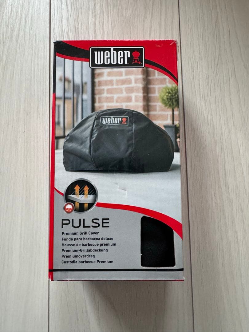 weber Pulse1000電気BBQグリル 未使用品 グリドル ピザストーン