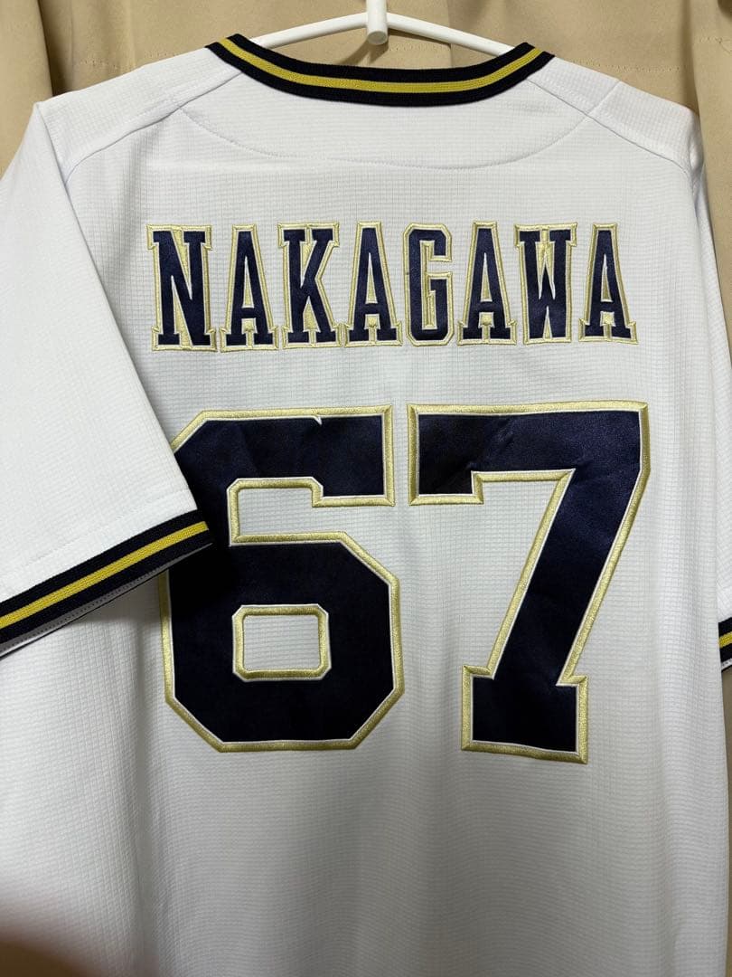 オリックス　中川圭太　ユニフォーム　Oサイズ