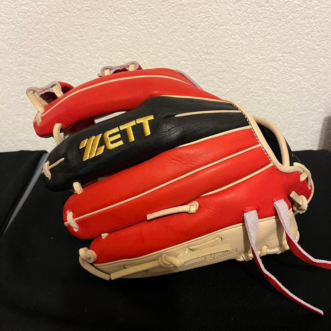 ZETT 2023年限定モデル 湯もみ型付け済み 二塁・遊撃手 今宮健太タイプ