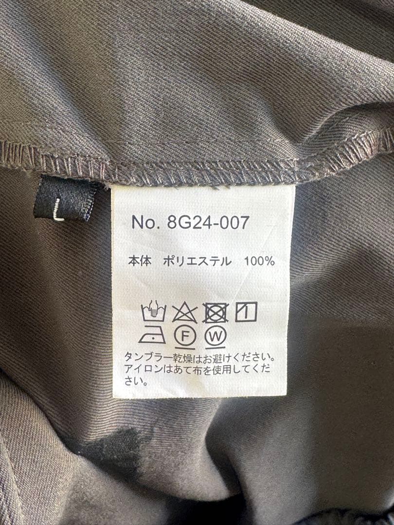 メンズウェア 8G SHOOT ONE TUCK STRETCH PANTS -L