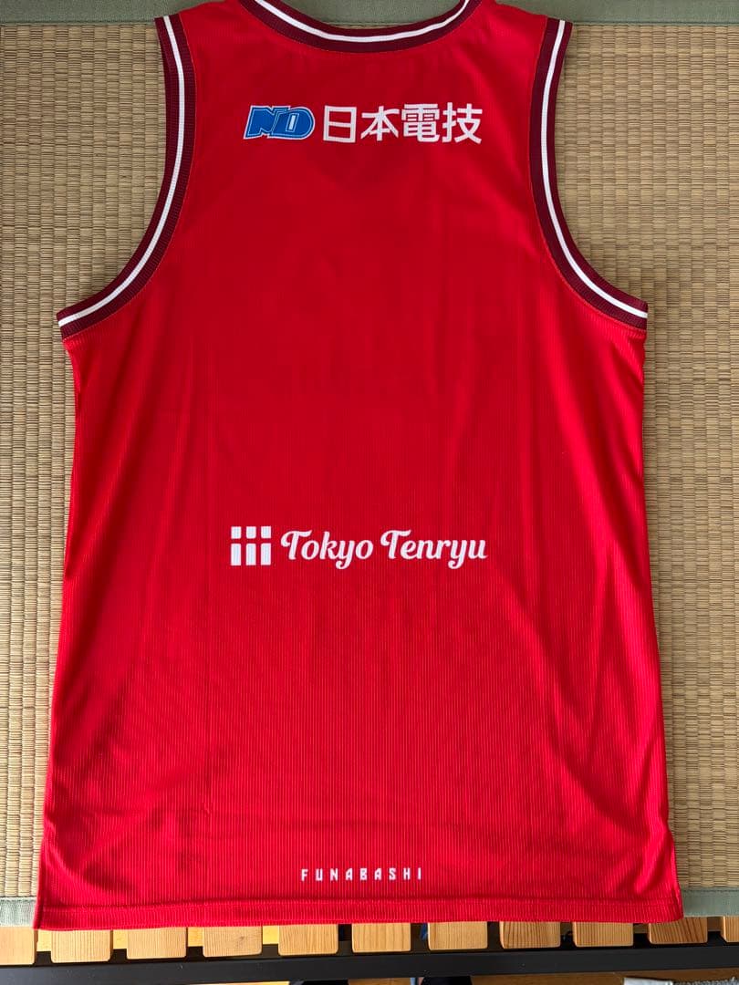 千葉ジェッツ 25-26 オーセンティックユニフォーム N/Nなし、XL