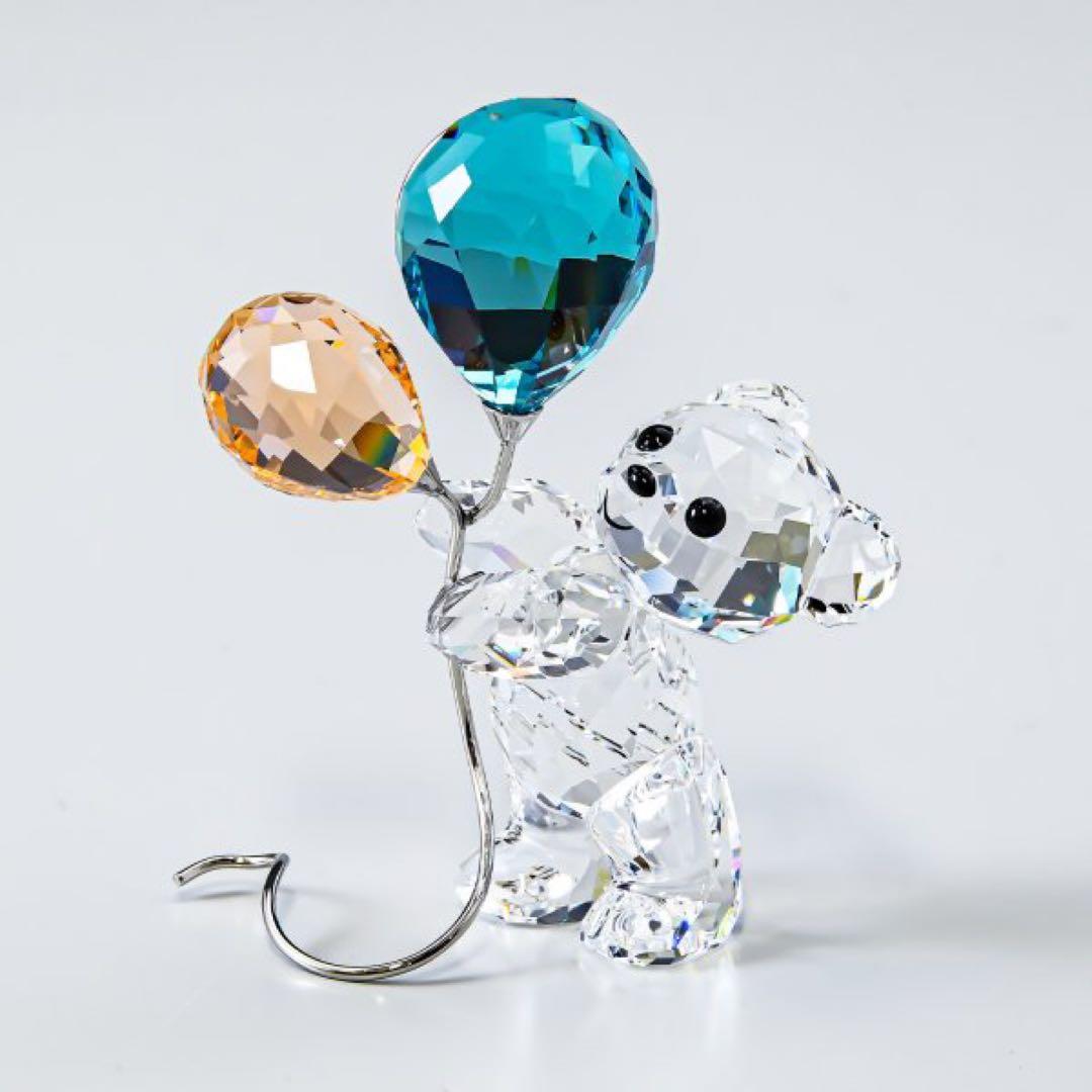 SWAROVSKI 風船ベア クマ メモ フォトスタンド