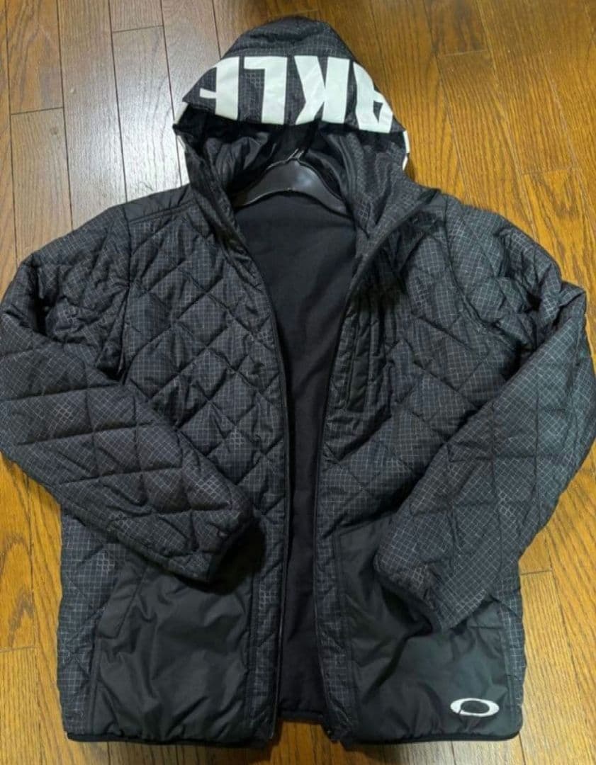 00s OAKLEY ジャケット ゴルフ ブラック USA製 XL