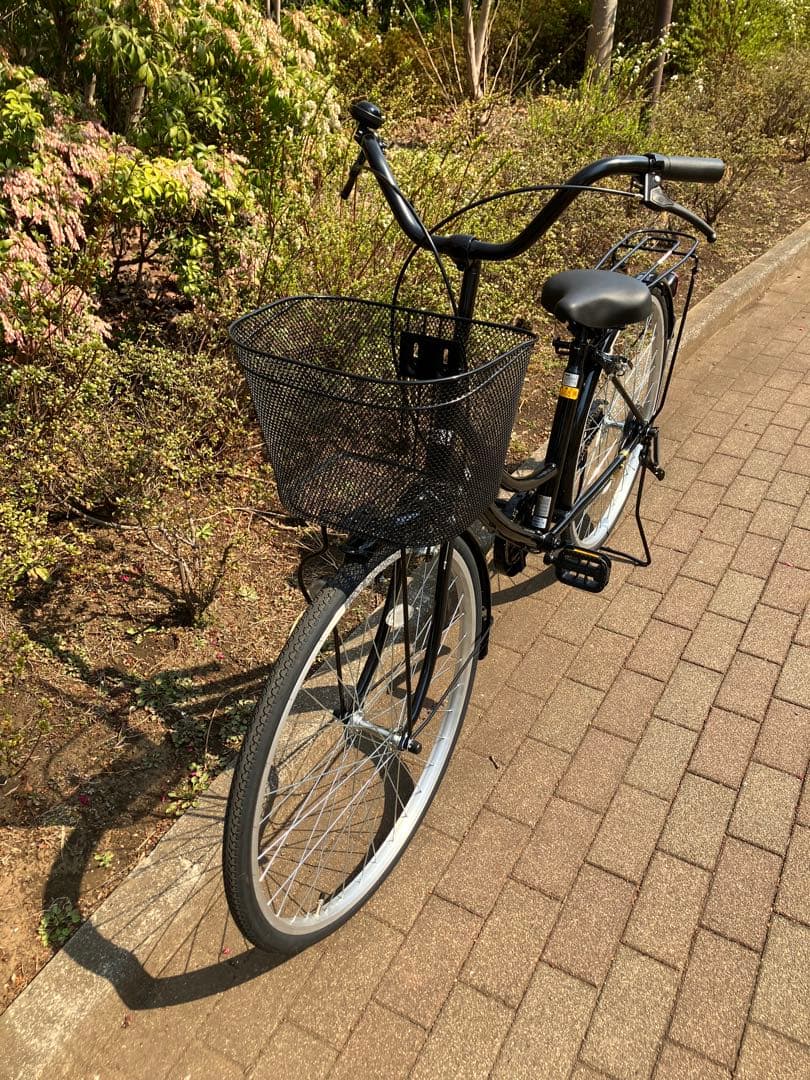 【3/8購入 新品同様】Fit'z シティサイクル 自転車 ダイワサイクル 黒