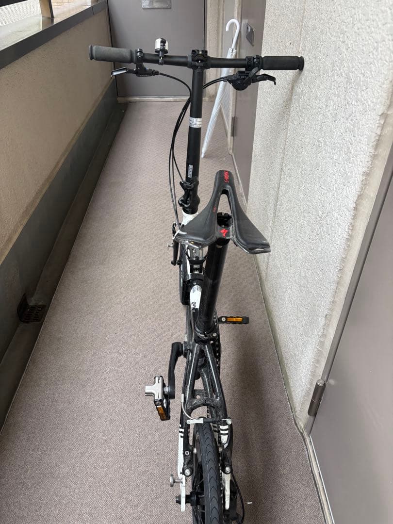 DAHON K3 折りたたみ自転車 黒/白