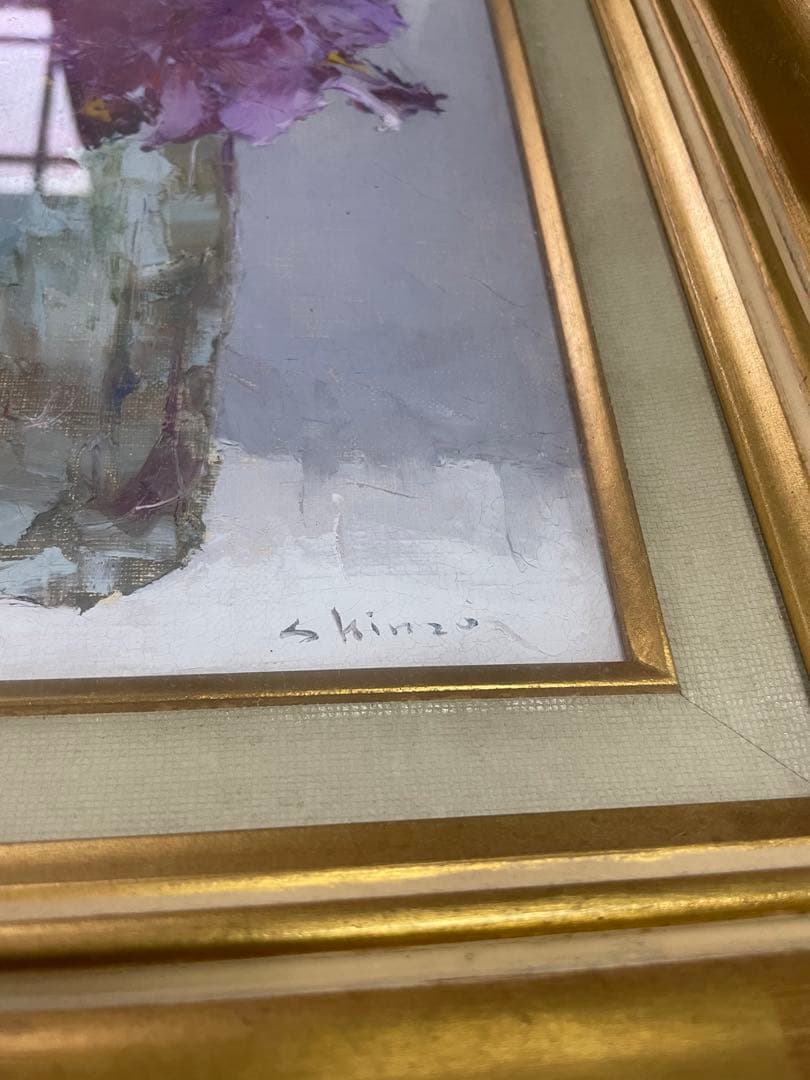 福田俊三　絵画　カトレア