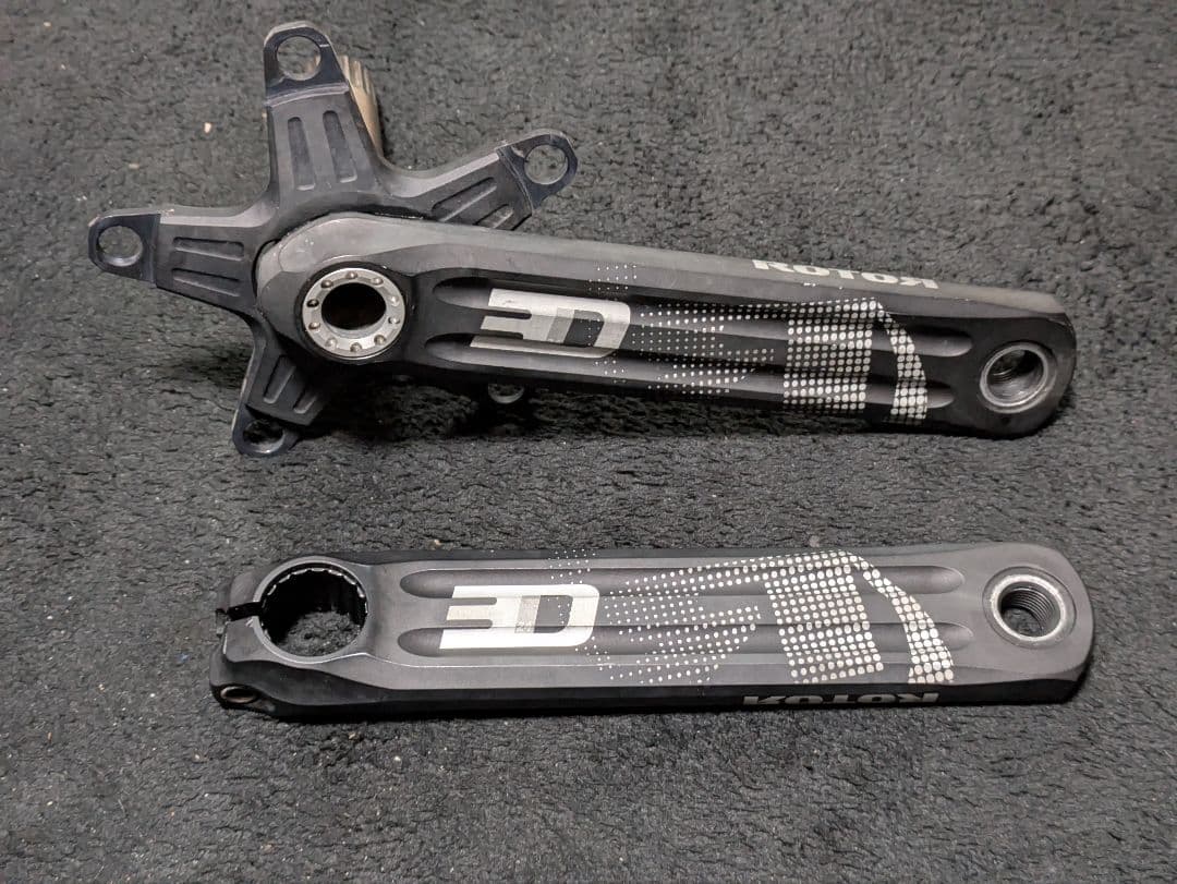中古 ROTOR 3Dクランク 170mm ＋ QRINGS 50/34T