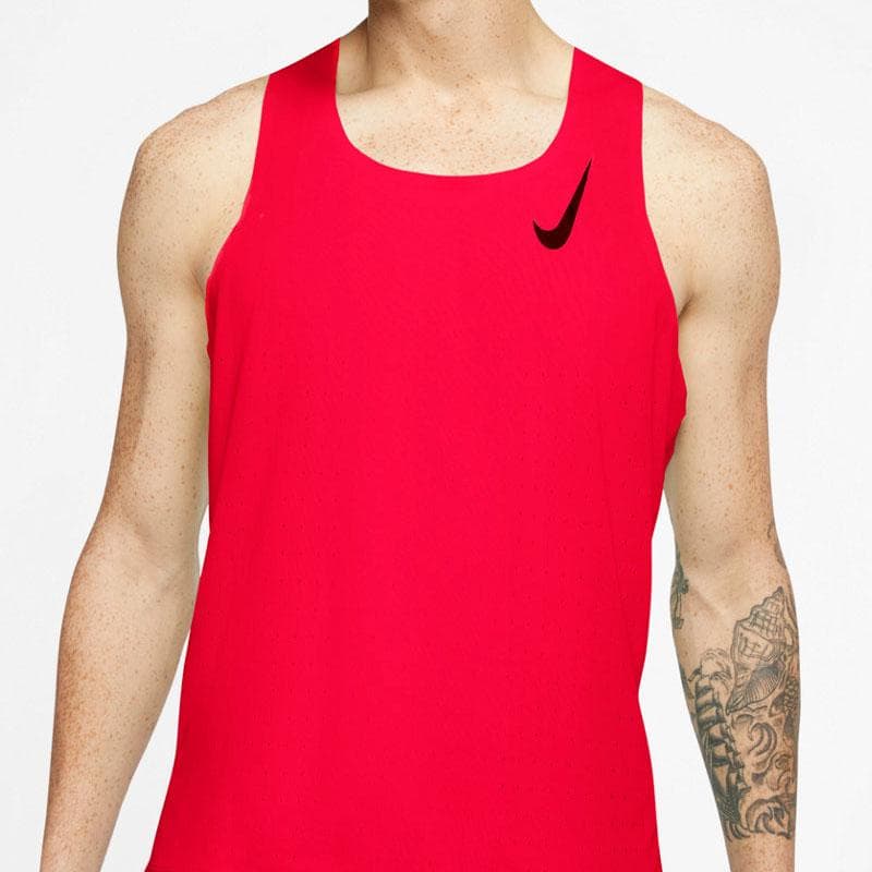 2XL レッド ナイキ ランニング タンクトップ エアロスイフト