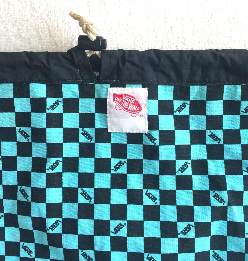 ビンテージ Vans チェッカー スケートボードバッグ USA製 80S バンズ