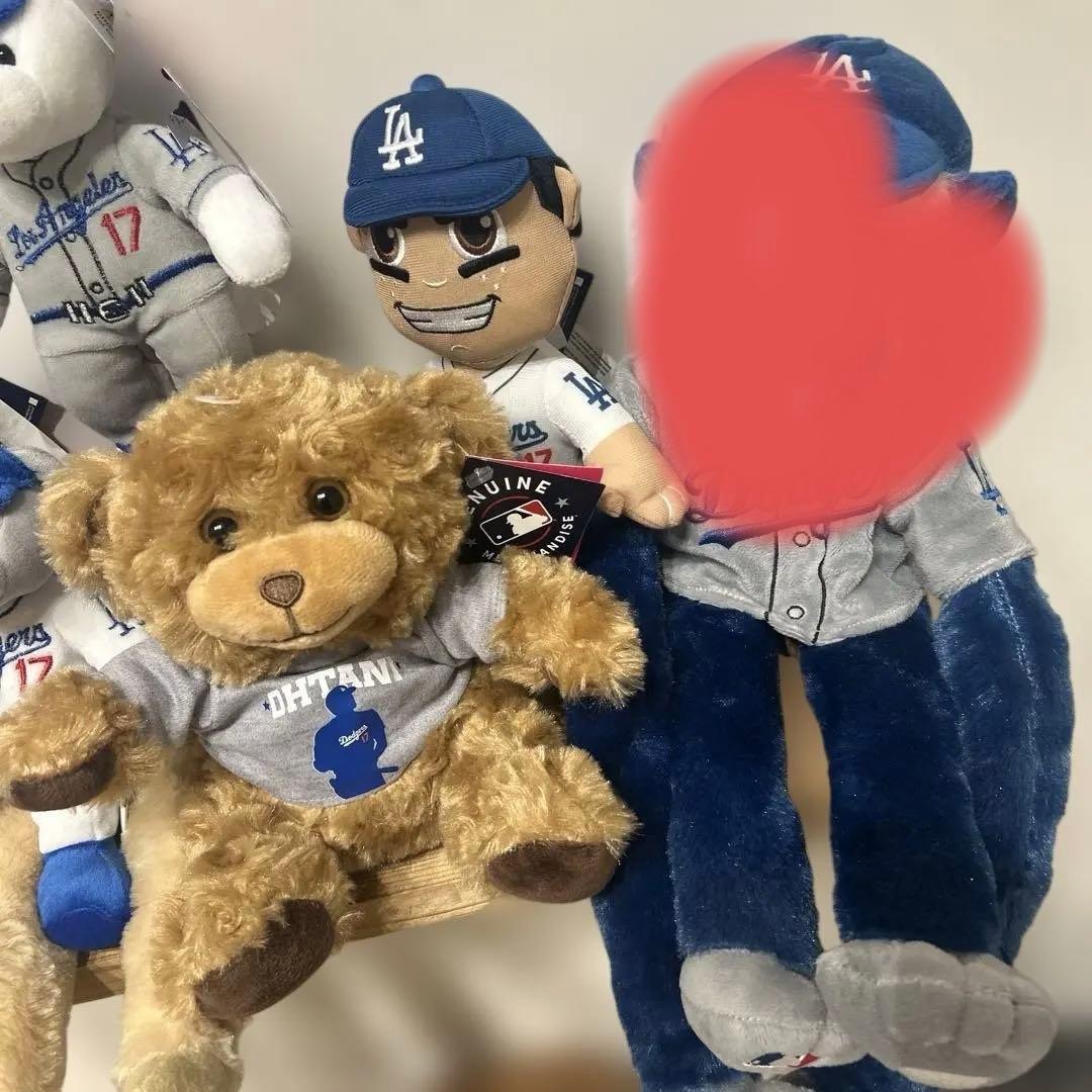 ドジャース 大谷翔平　ぬいぐるみ 6体セット　MBL公式　バラ売り可