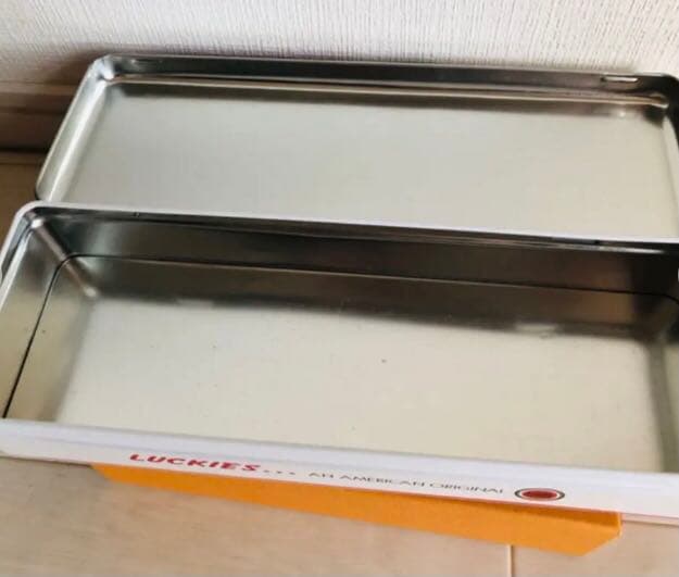 ラッキーストライク  缶ボックス ヴィンテージ　アンティーク　インテリア