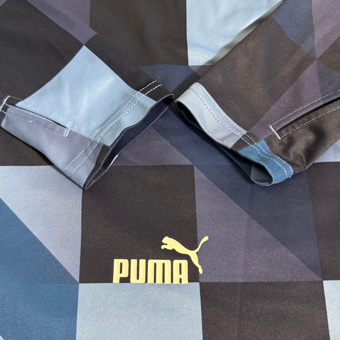 超美品 PUMA マンチェスター・シティFC 裏起毛 トレーニングジャージ L