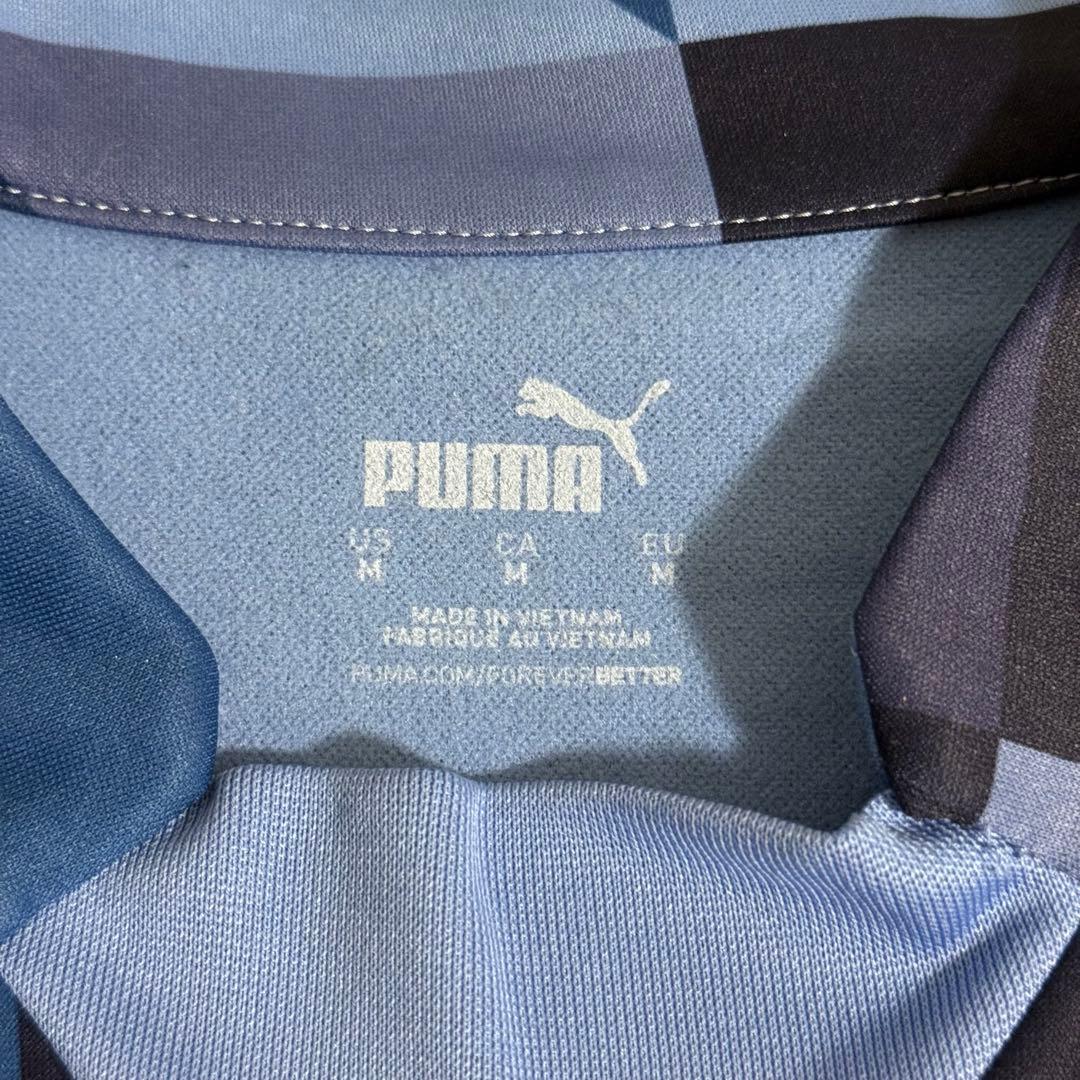 超美品 PUMA マンチェスター・シティFC 裏起毛 トレーニングジャージ L
