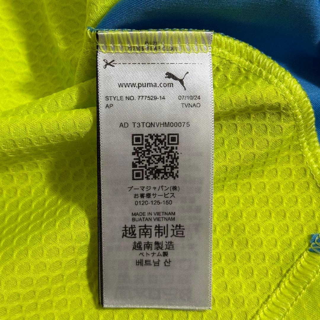 超美品 PUMA マンチェスター・シティFC 裏起毛 トレーニングジャージ L