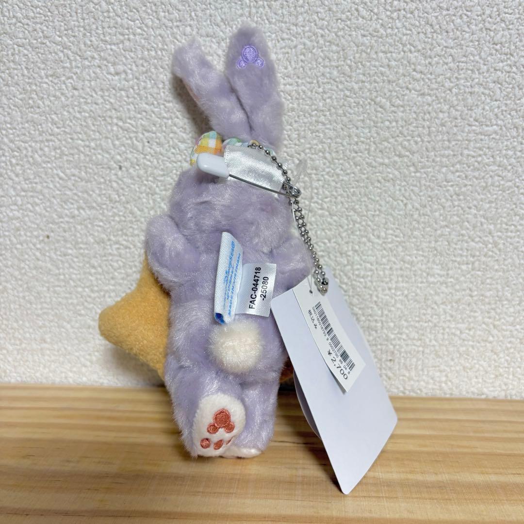 ダッフィー ドーナツ　フィルドウィズジョイ　ぬいぐるみバッジ　ステラルー