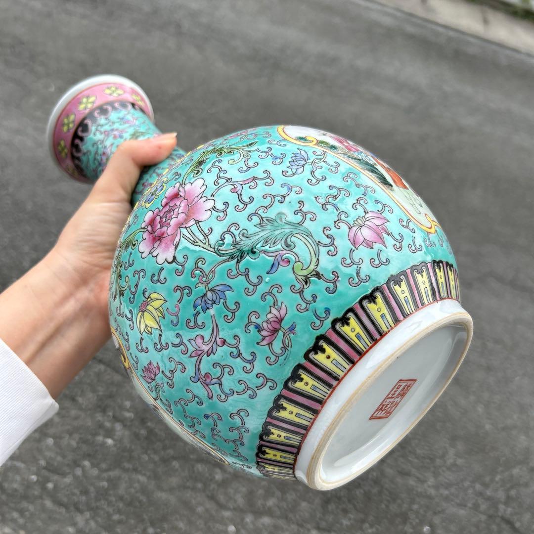 斗彩花瓶