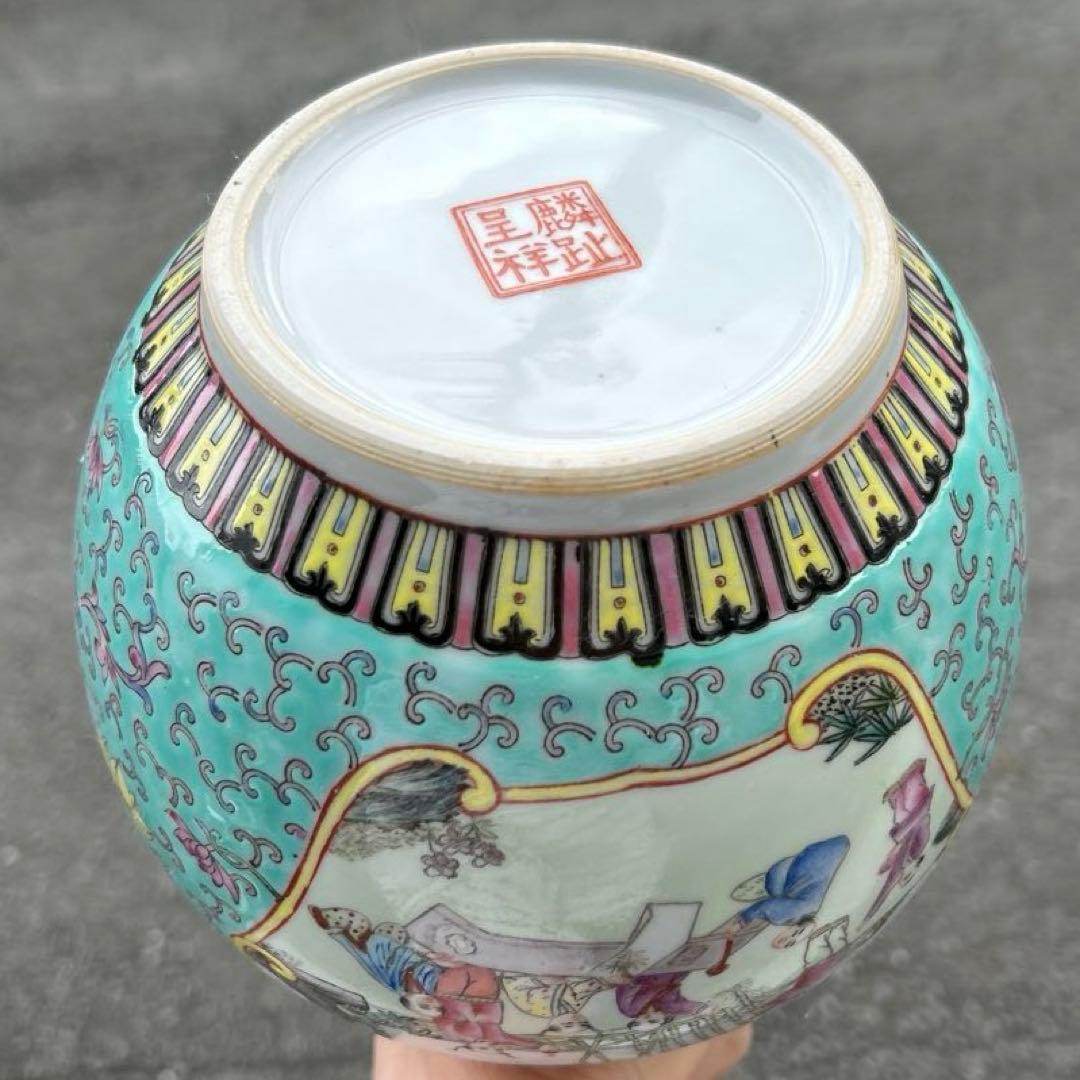 斗彩花瓶
