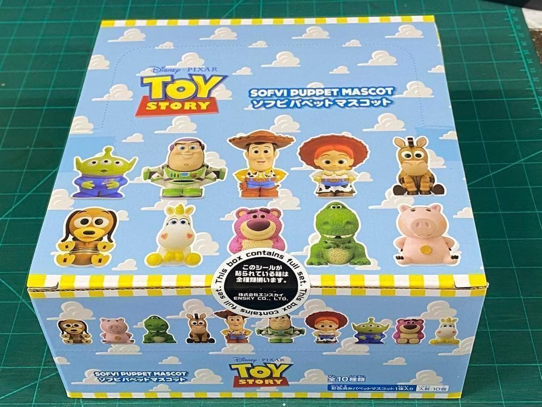 トイストーリー ソフビパペットマスコット 10個入りBOX 箱のまま発送