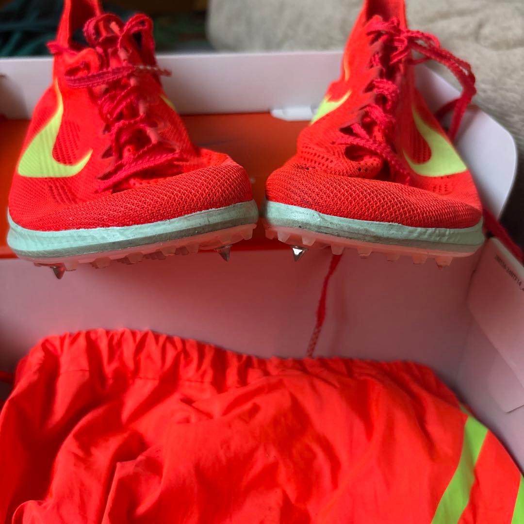 Nike zoom xドラゴンフライ2レッド/ライム