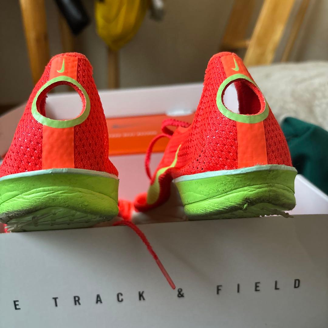Nike zoom xドラゴンフライ2レッド/ライム