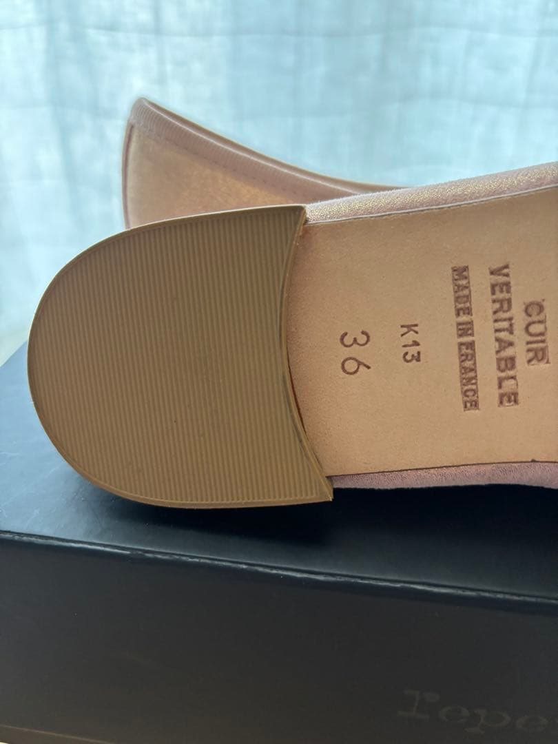 repetto ピンク バレエシューズ