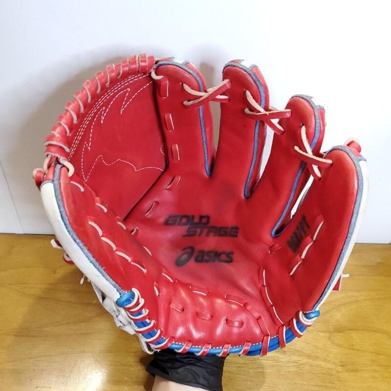 アシックス ダルビッシュ有モデル ライオン ゴールド限定モデル 軟式グローブ