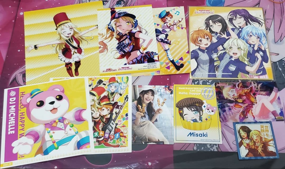 【美品・非売品あり】バンドリ　ノベルティ系50種以上　ラバーバンド複数