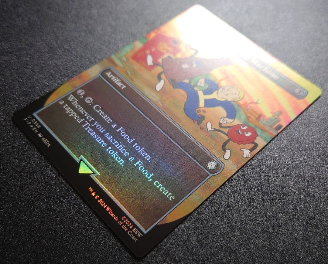 mtg 高騰中 稀少 ヌカコーラ自動販売機 ボーダーレス 英語 FOIL pip