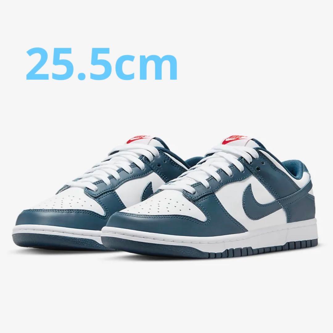 NIKE ダンク LOW レトロ バレリアンブルー 25.5cm 箱付き