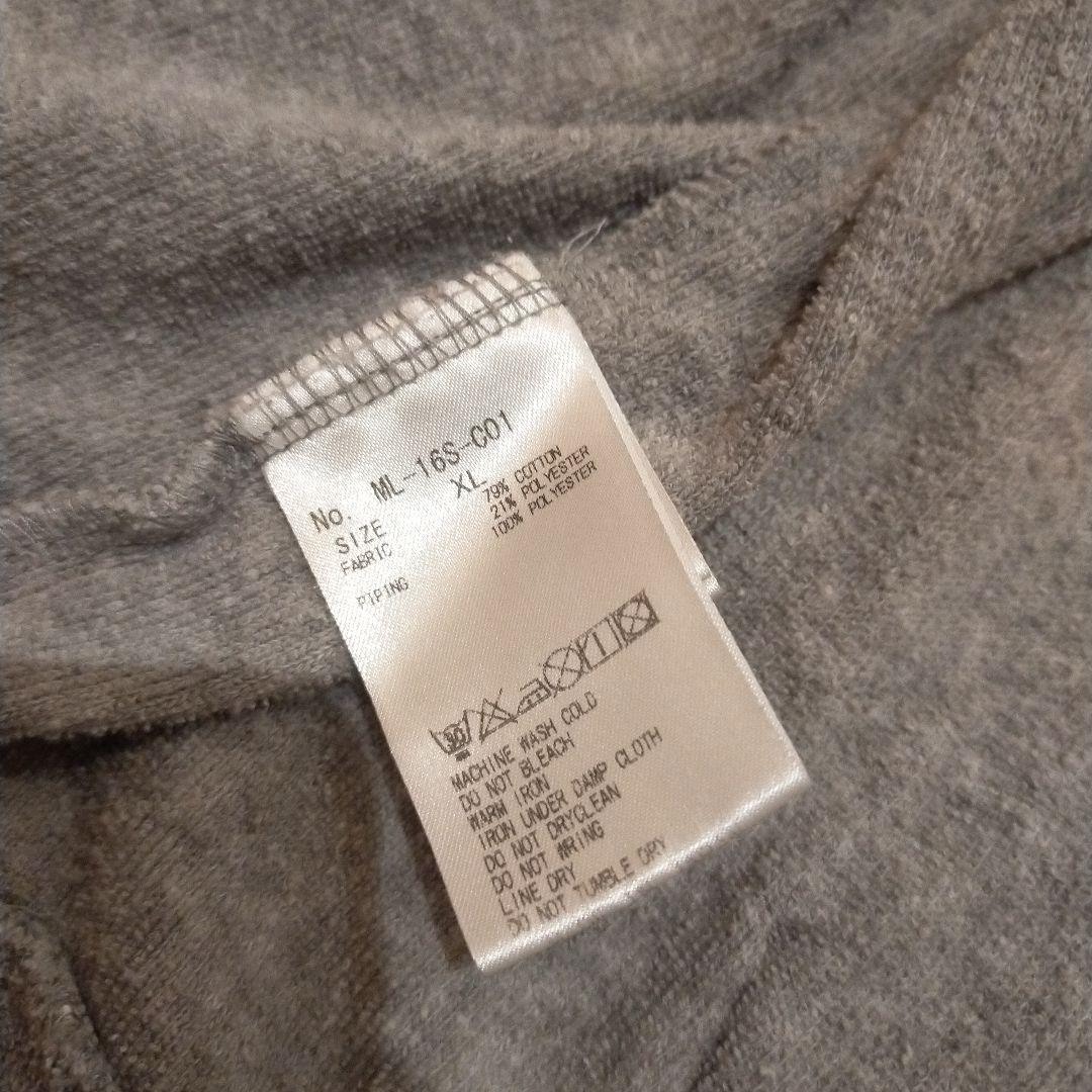 希少品 MARK & LONA グレー パーカー XL ゴルフウェア