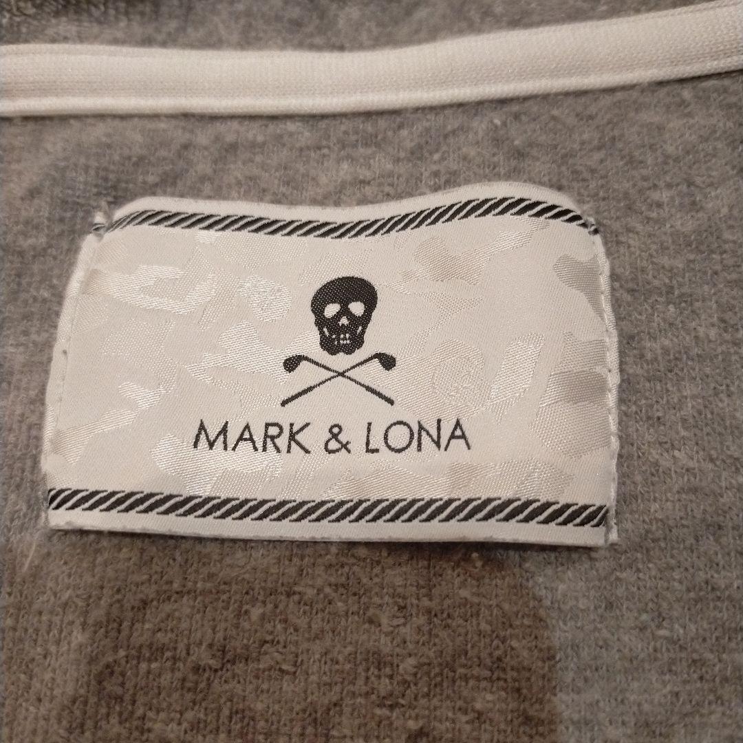 希少品 MARK & LONA グレー パーカー XL ゴルフウェア