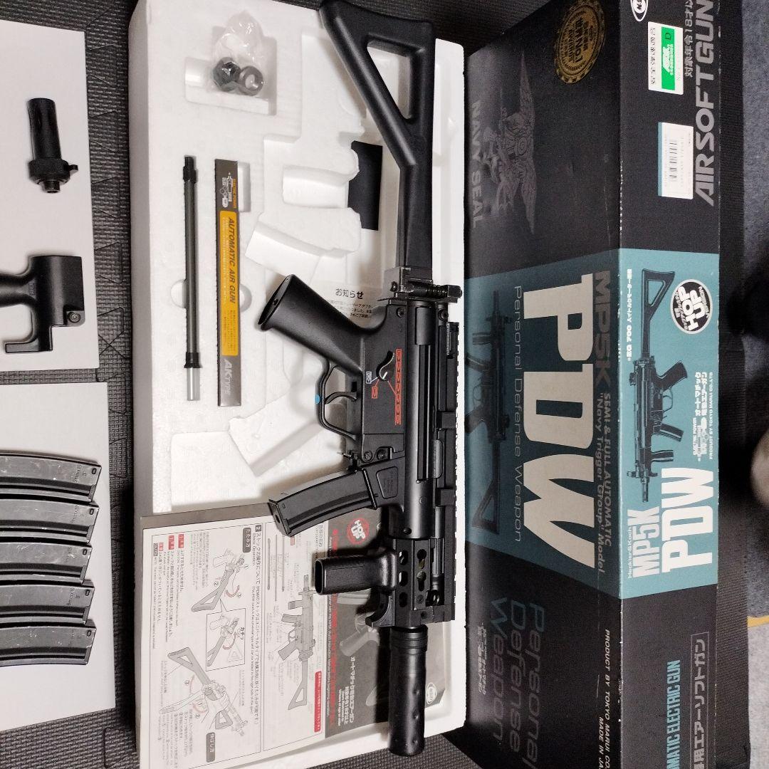 値段交渉可 東京マルイ H&K MP5クルツPDW 電動ガン　ラスカル