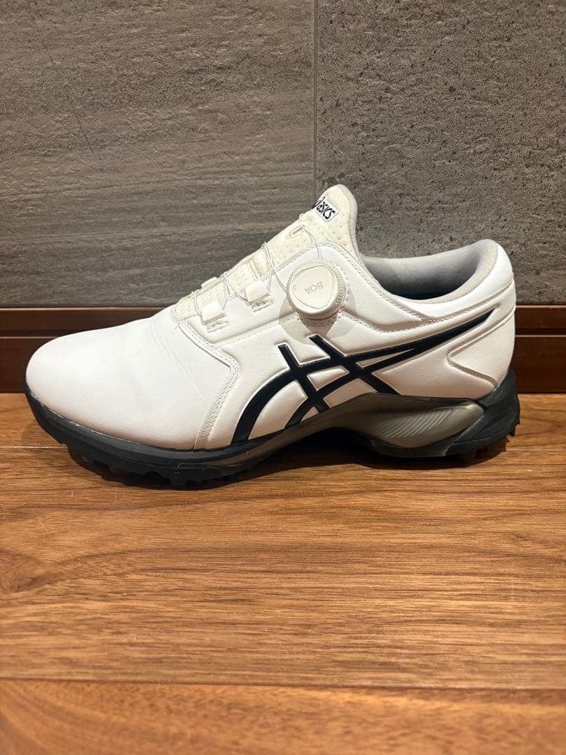 ASICS BOA 1111A229 100 ホワイト×ブラック25.5cm
