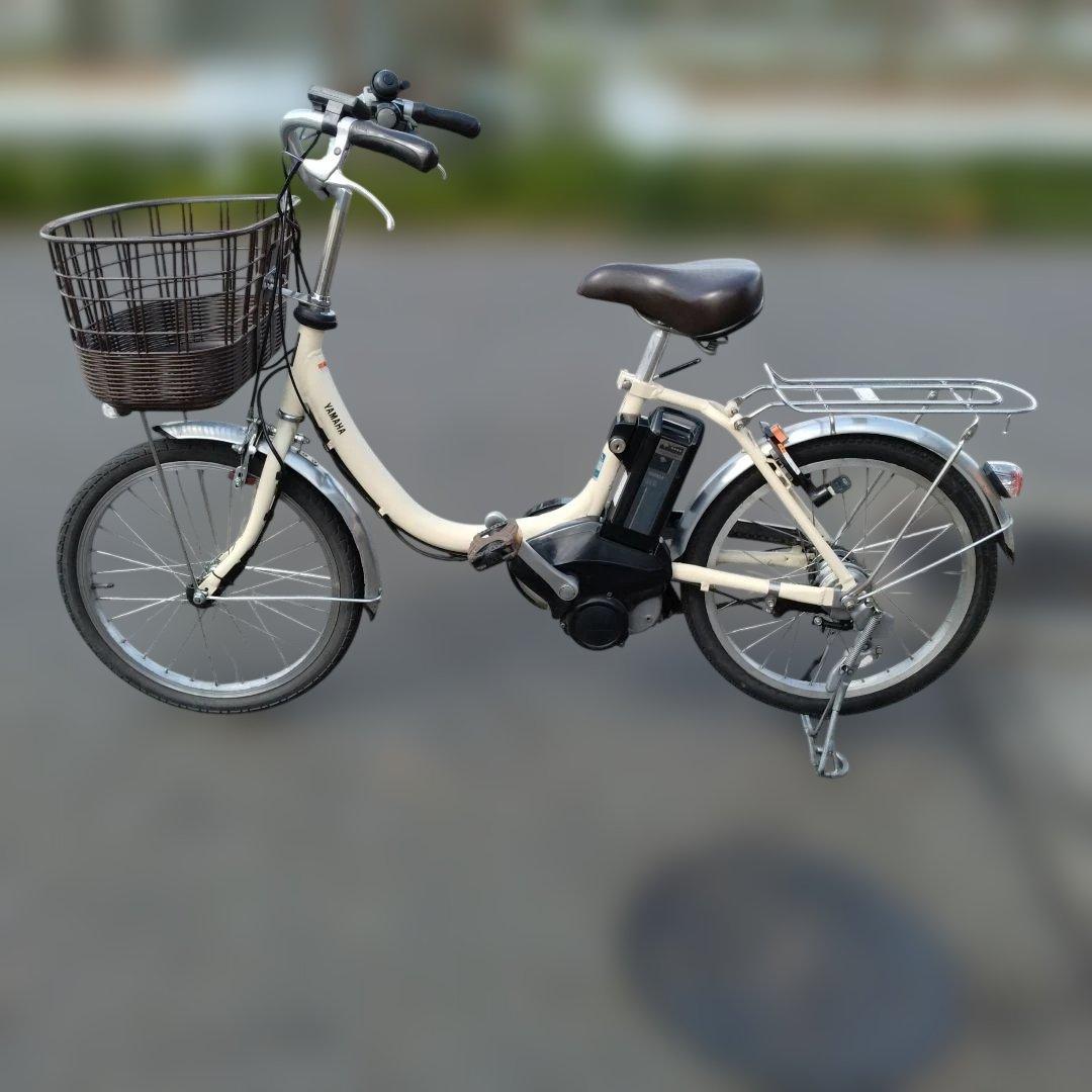 [857]送料無料 ヤマハ PAS SION U 電動自転車 大容量BT付き！
